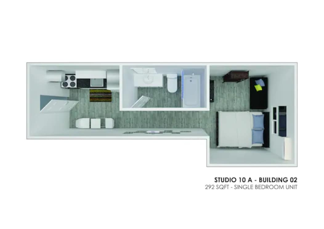 Apt #10A Charming Studio fully Equipped photo 4